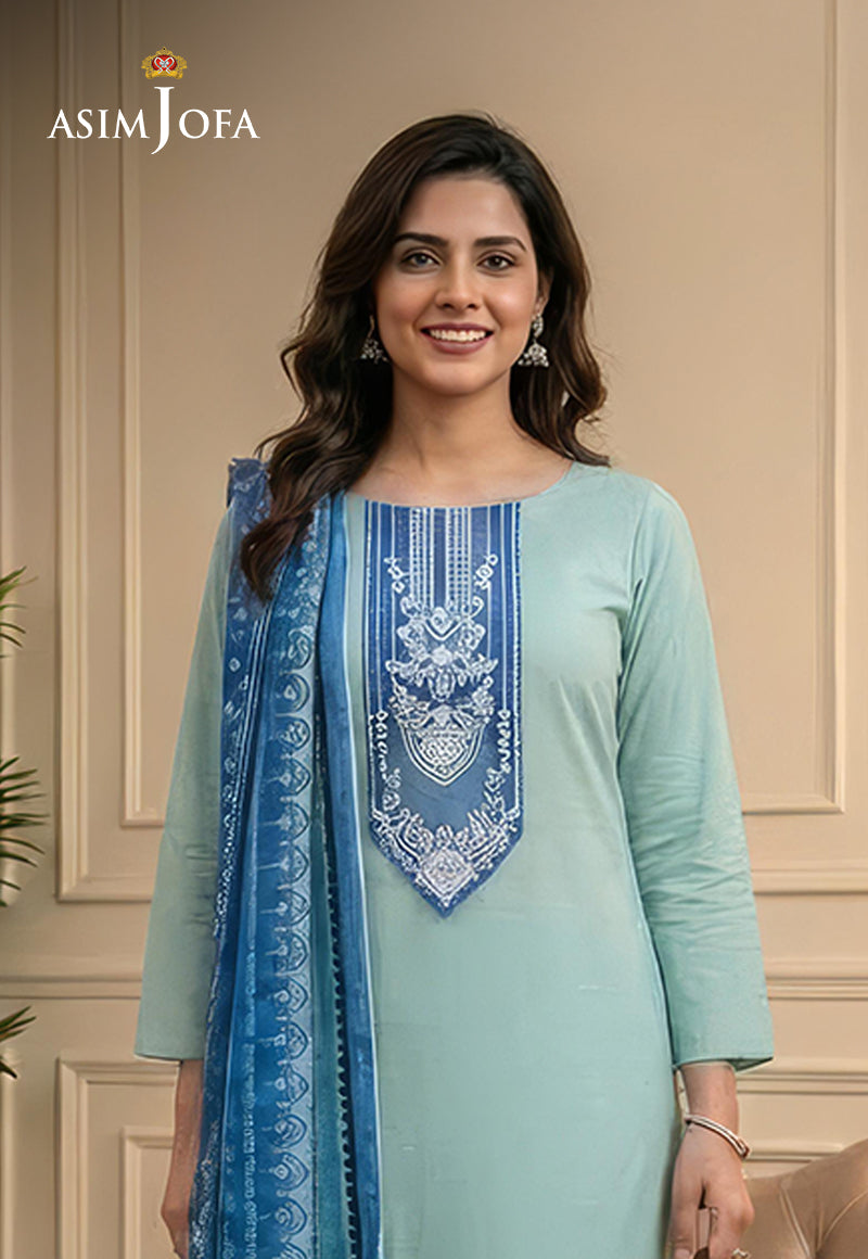 AJSO-362 Unstitched 2 Pcs Shirt Dupatta