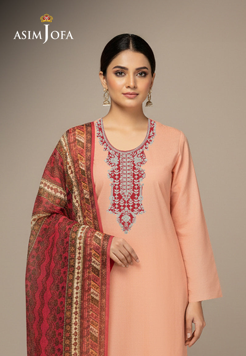 AJSO-377 Unstitched 2 Pcs Shirt Dupatta