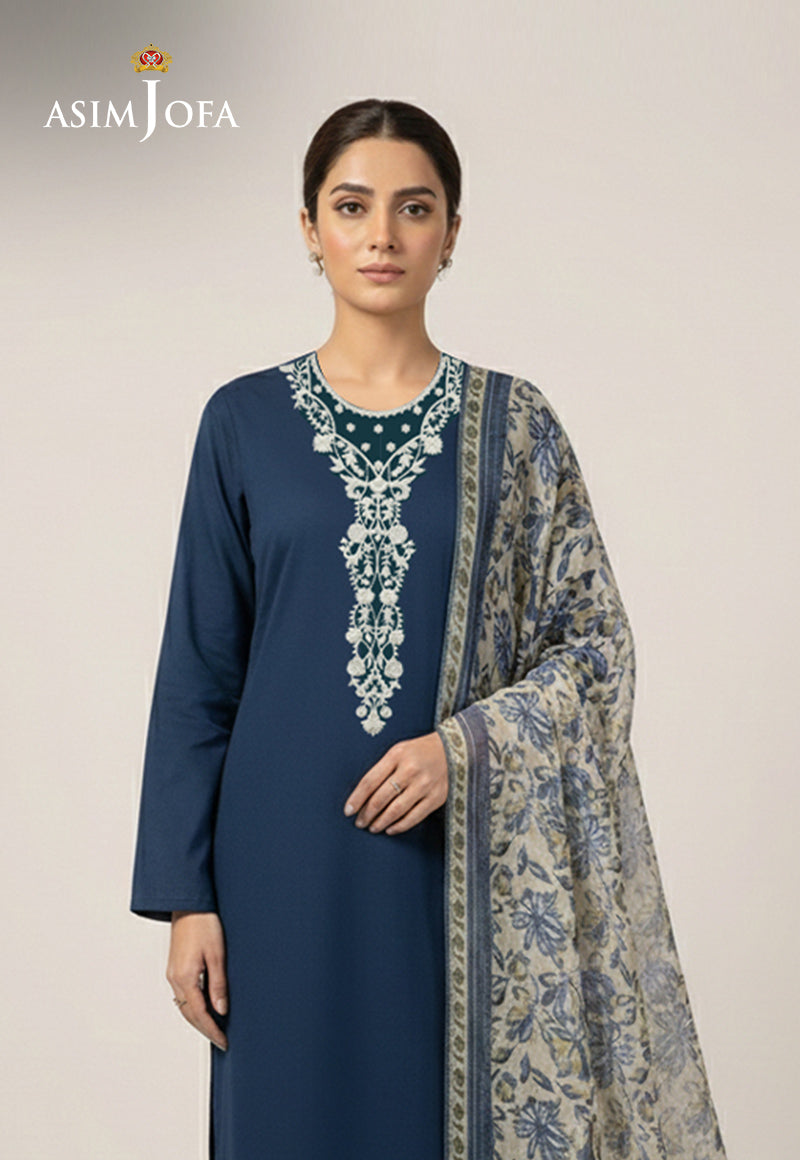 AJSO-389 Unstitched 2 Pcs Shirt Dupatta