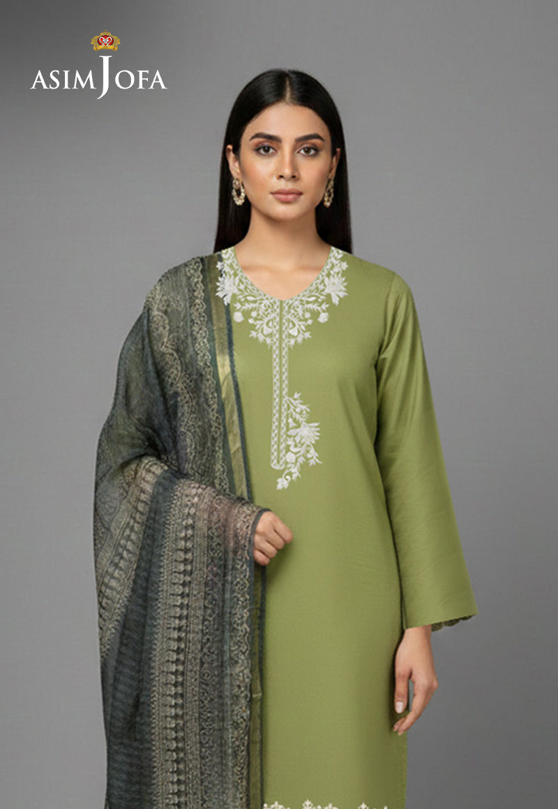 AJSO-397 Unstitched 2 Pcs Shirt Dupatta