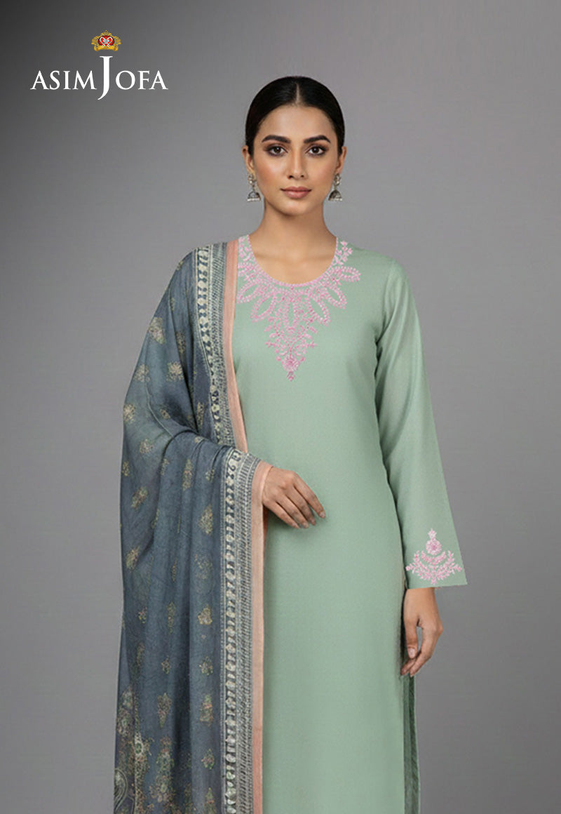 AJSO-419 Unstitched 2 Pcs Shirt Dupatta