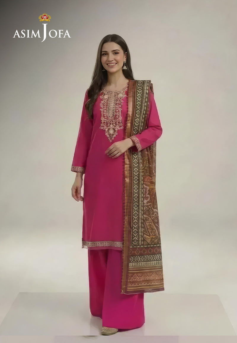 AJSO-423 Unstitched 2 Pcs Shirt Dupatta