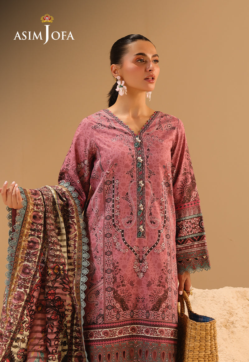 AJSO-459 Unstitched 1 Pc Dupatta