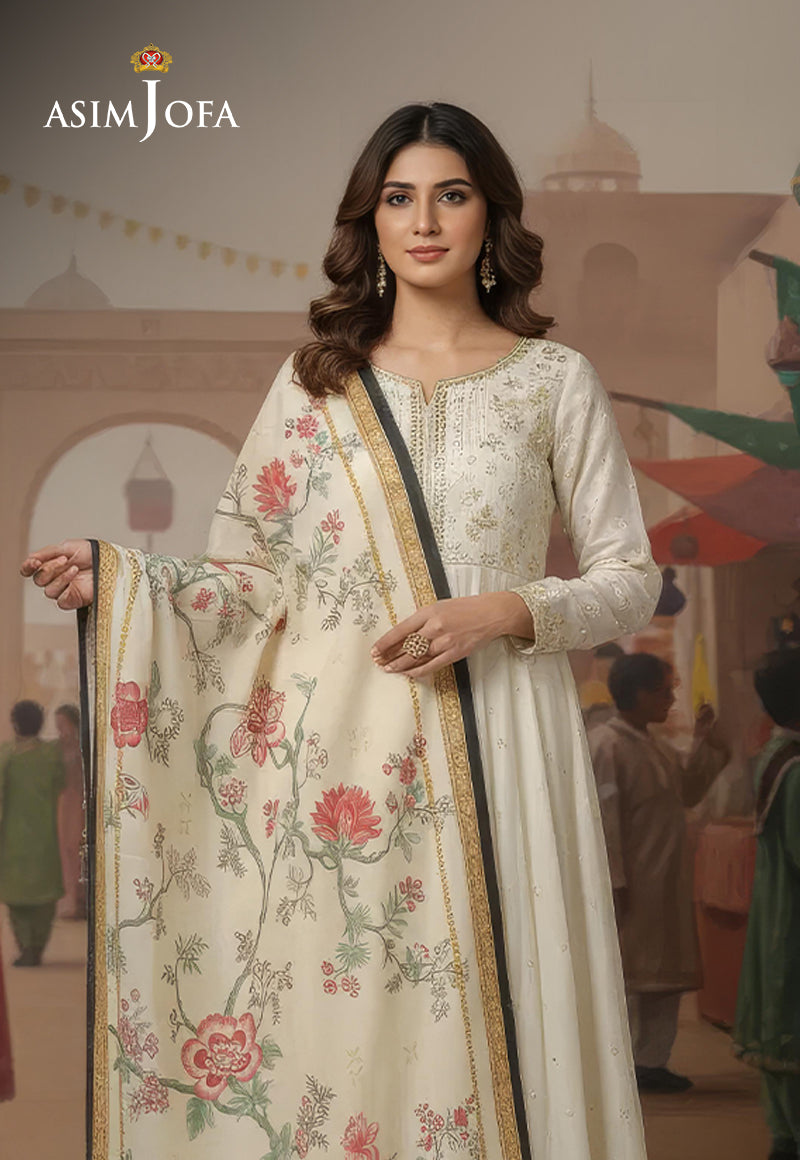 AJSO-466 Unstitched 1 Pc Dupatta