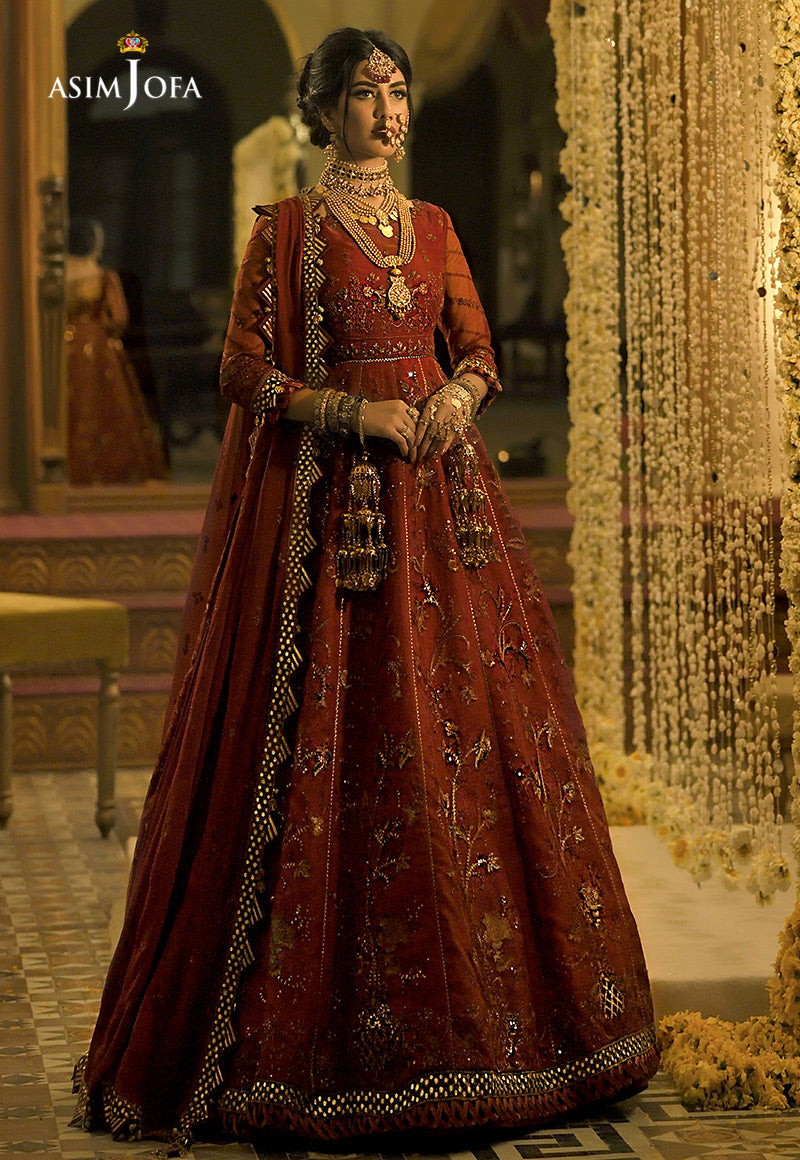 AJSTD-04 EMBROIDERED CHIFFON Stitched 1 PC
