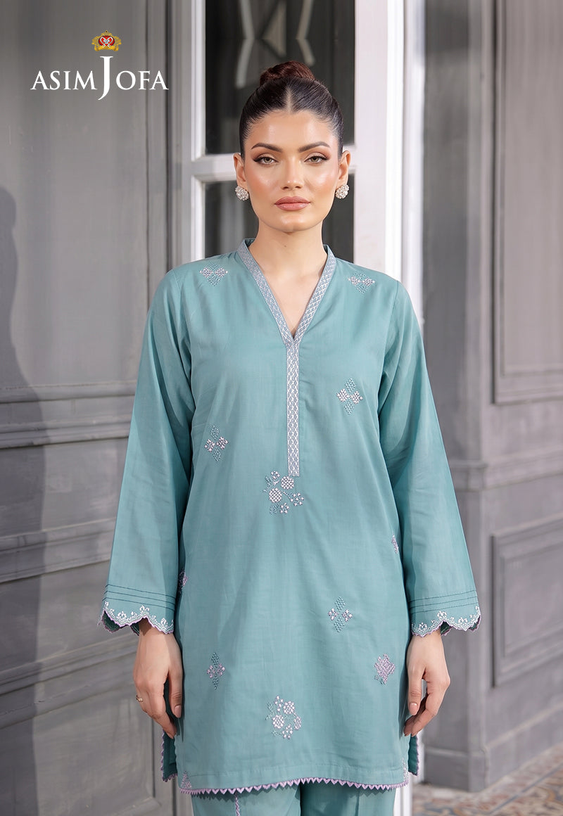 AJPB-188 EMBROIDERED CAMBRIC STITCHED 2PCS