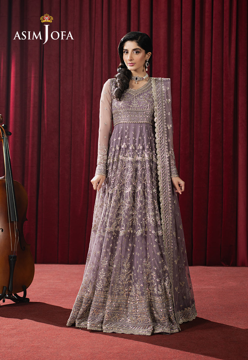 AJPFD-34 EMBROIDERED NET STITCHED 3 PCS