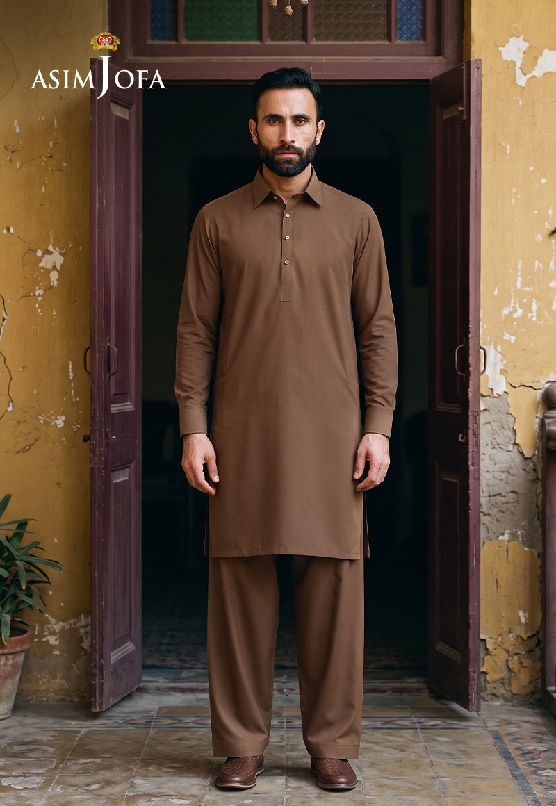 AJUBM-04 UNSTITCHED EGYPTIAN COTTON 2PC
