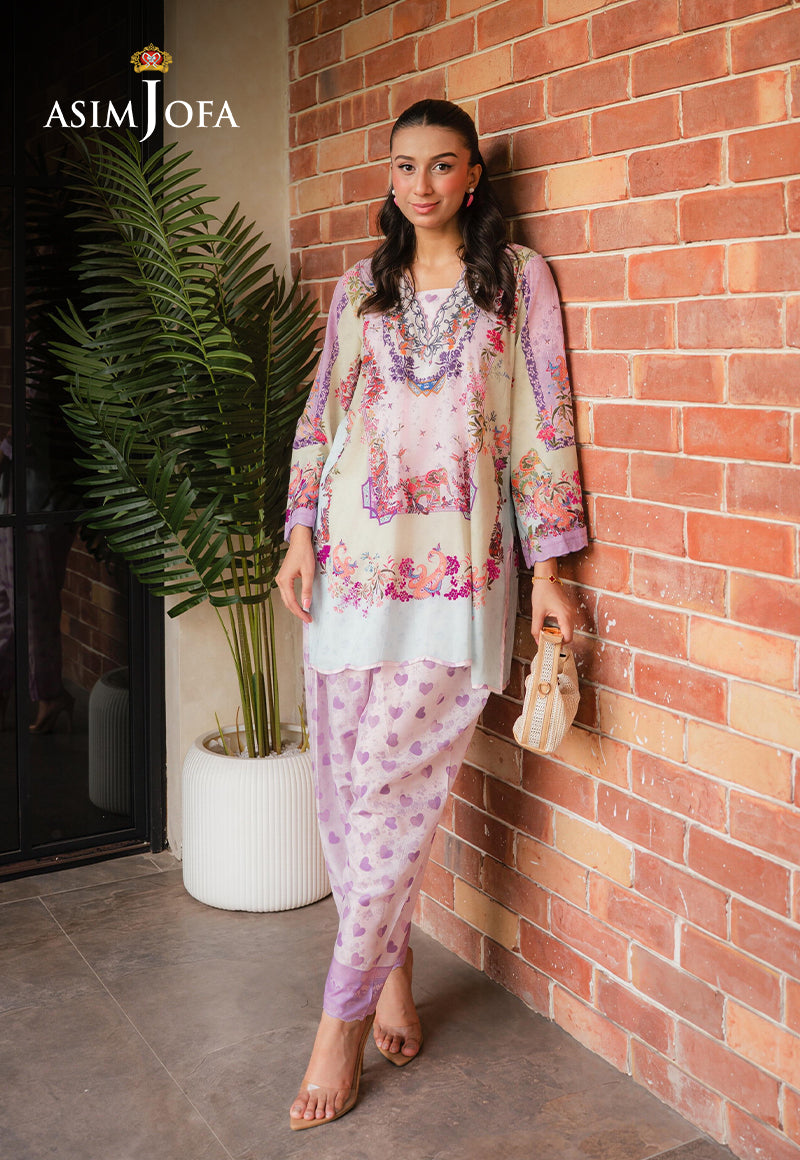 AJPB-310 Printed Lawn Stitched 2pcs