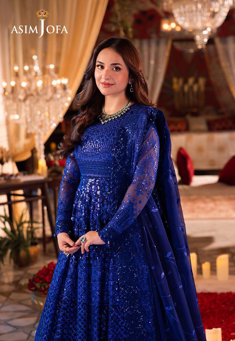 Unstitched - Chiffon Asim Jofa Unstitched - Chiffon Asim Jofa