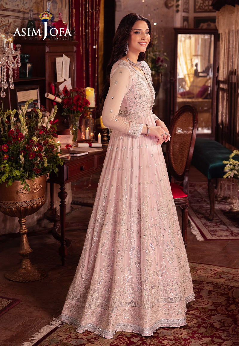 AJYV-10 EMBROIDERED CHIFFON 3 PCS