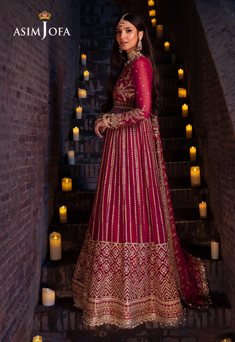 AJYV-07 EMBROIDERED CHIFFON 3 PCS