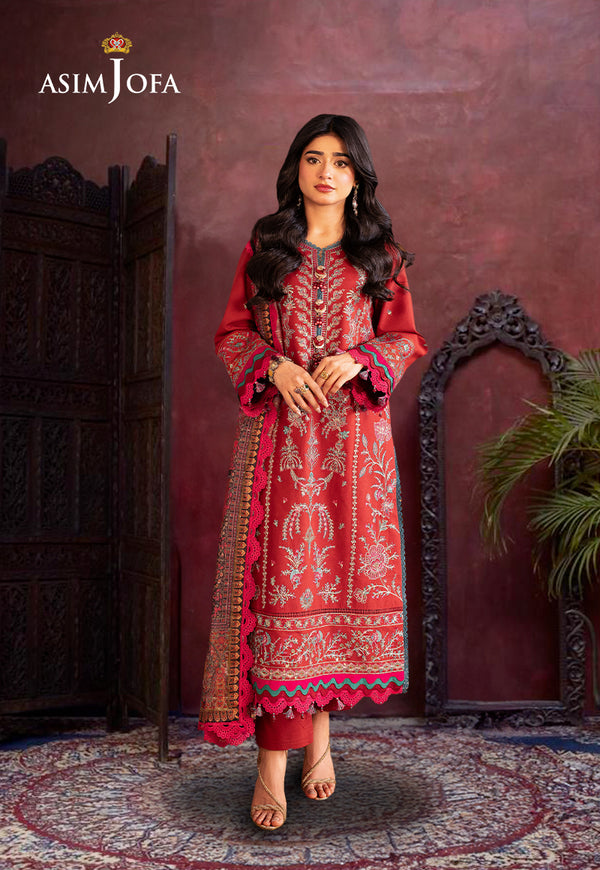 AJRA-26 EMBROIDERED JACQUARD 3 PCS