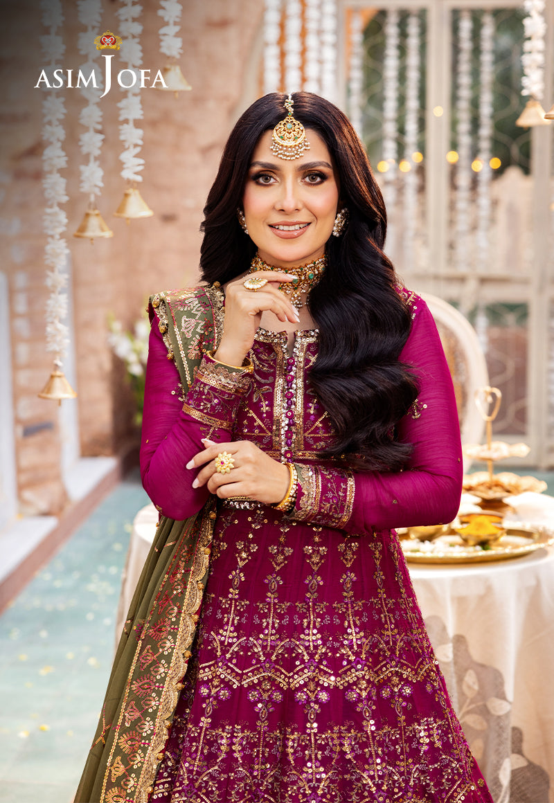 AJJJ-09 EMBROIDERED CHIFFON 3 PCS