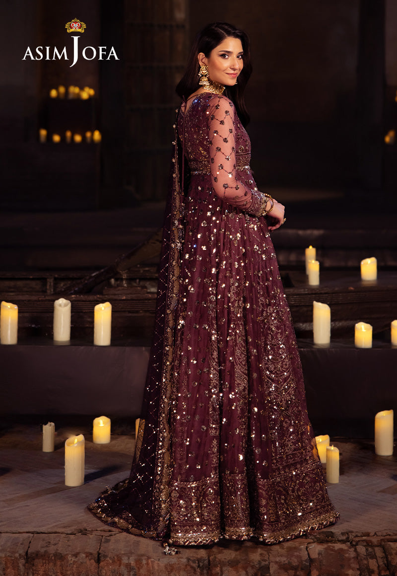 AJYV-02 EMBROIDERED NET 3 PCS