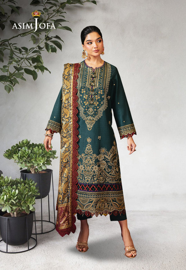 AJRA-30 EMBROIDERED LAWN 3 PCS