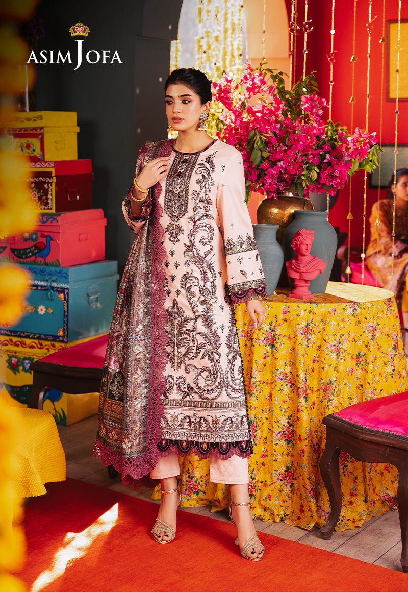 AJRA 29 EMBROIDERED JACQUARD 3 PCS Asim Jofa ajra-29-embroidered-jacquard-3-pcs-asim-jofa