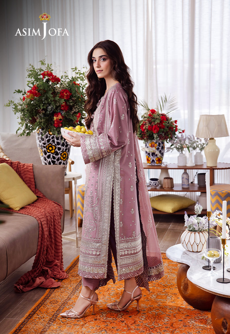 AJURD-02 EMBROIDERED LAWN STITCHED 3 PCS