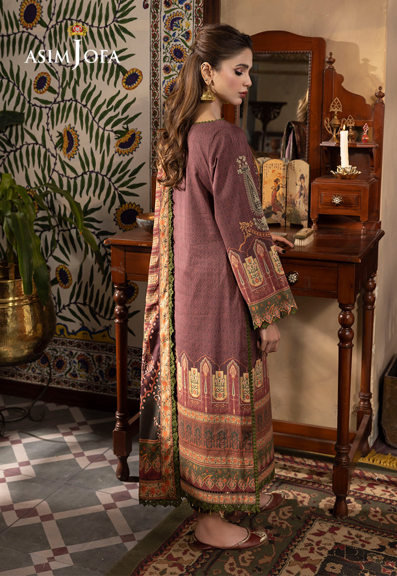 AJNR-07 PRINTED CAMBRIC 3 PCS