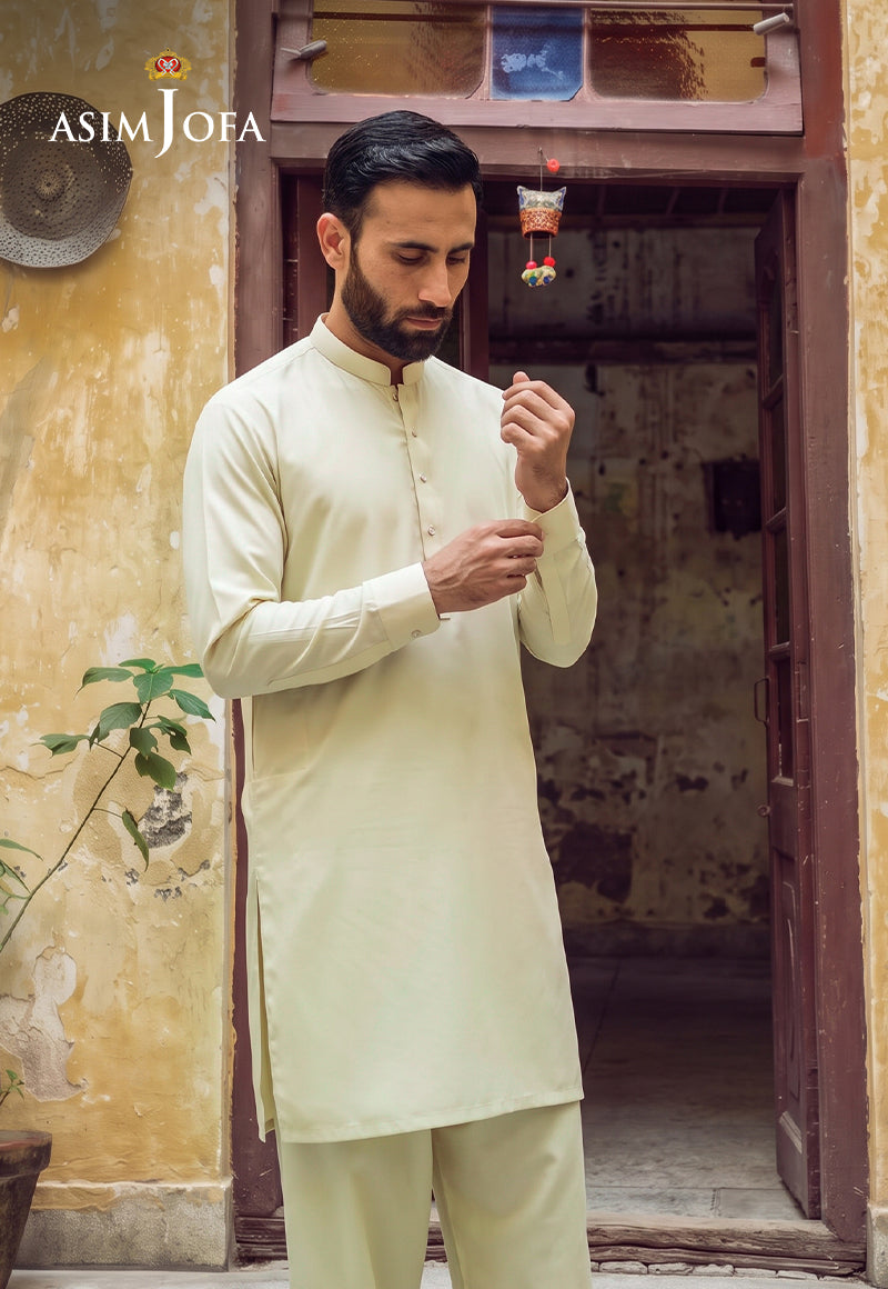 AJUBM-06 UNSTITCHED EGYPTIAN COTTON 2PC