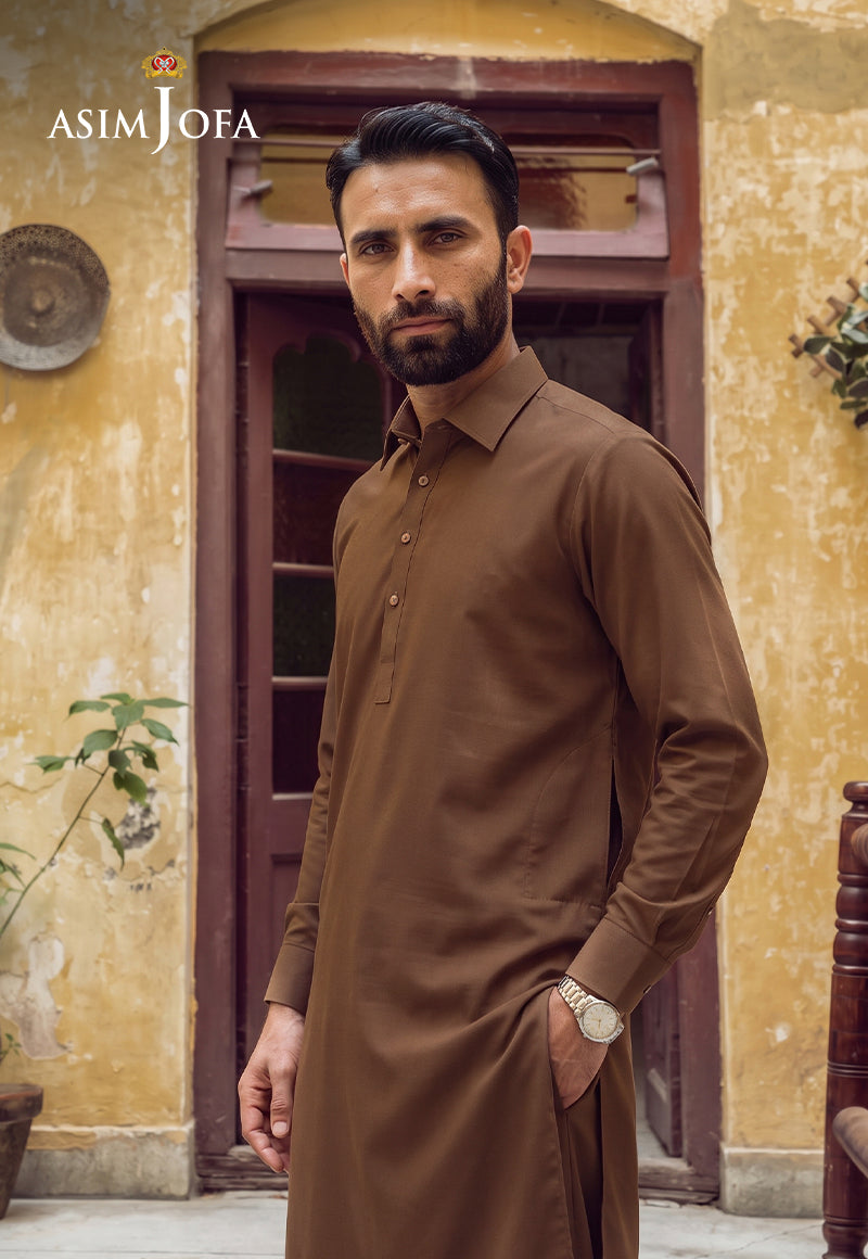 AJUBM-04 UNSTITCHED EGYPTIAN COTTON 2PC