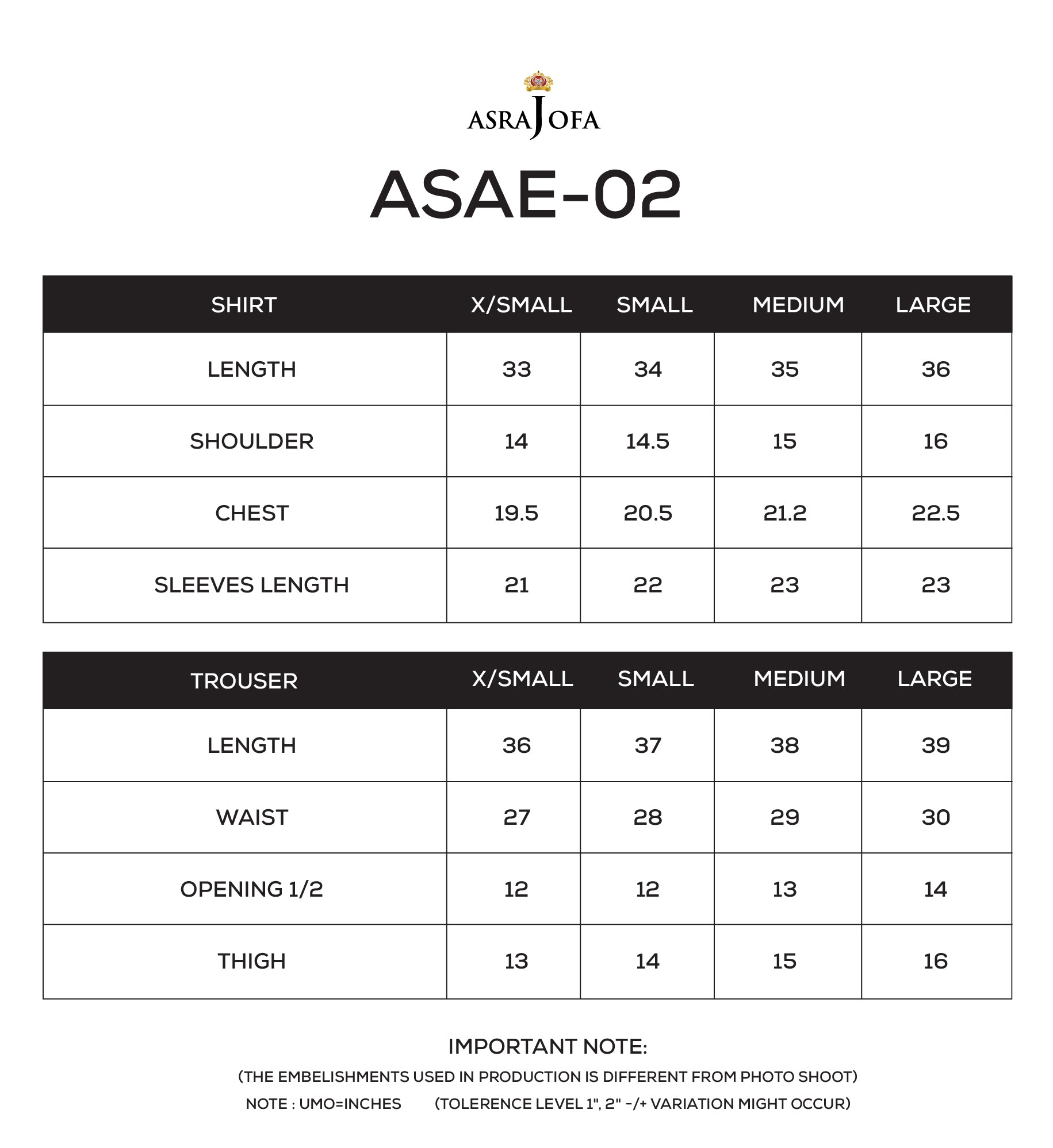 ASAE-02 Embroidered Pret 2 Pcs
