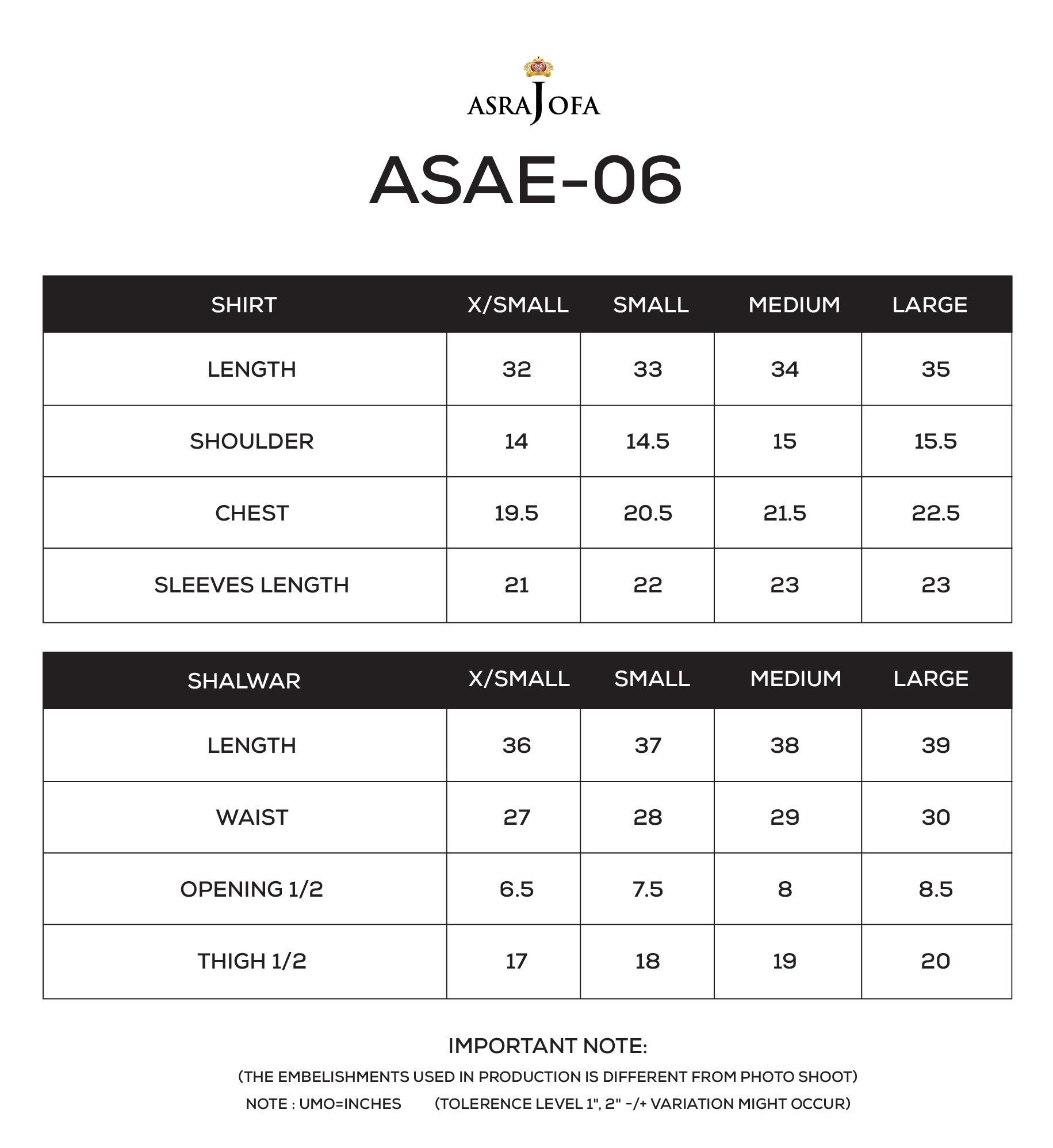 ASAE-06 Embroidered Pret 2 Pcs