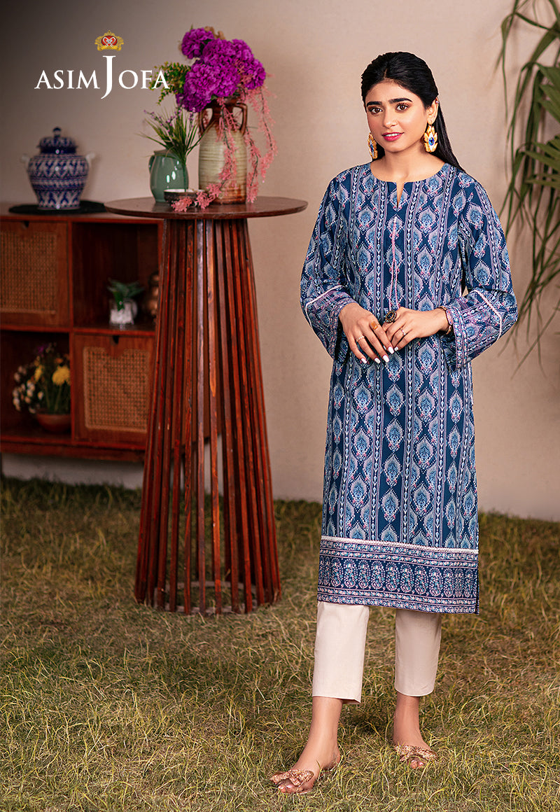 AJODD-01 EMBROIDERED COTTON SILK 1 PC