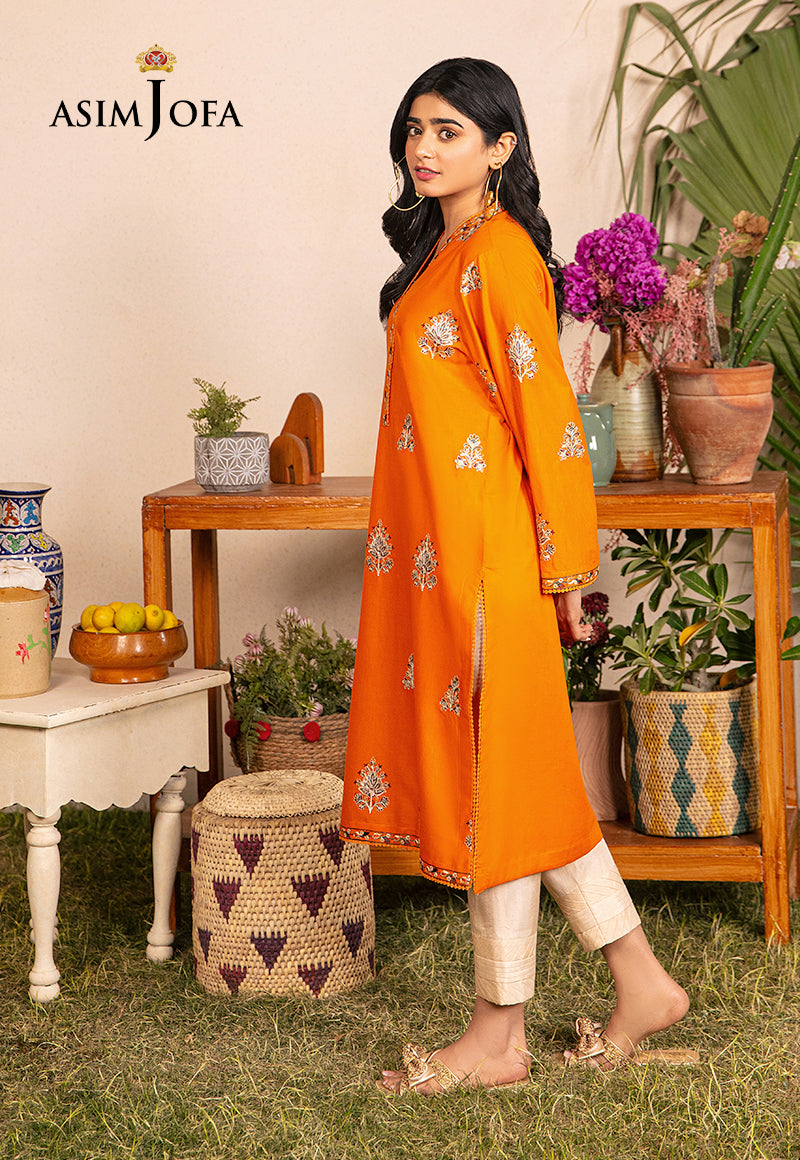 AJODD-11 EMBROIDERED SWISS LAWN 1 PC