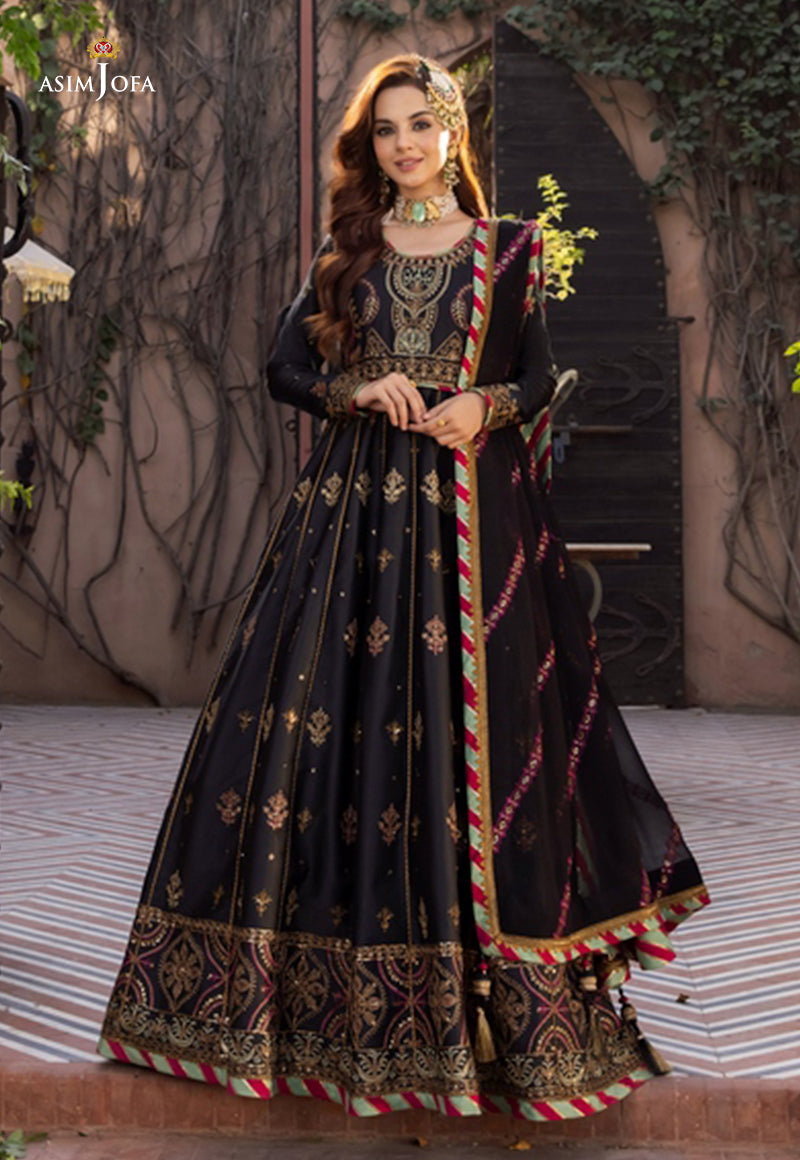 Asim jofa sale black dress