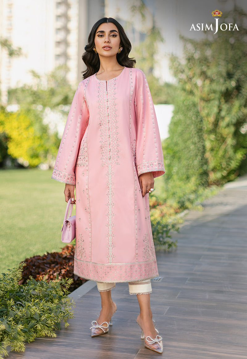 asim jofa casual dresses AJPE-36 (2-PC) EMBROIDERED CAMBRIC 2 PCS